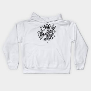 Beauty within beauty Kids Hoodie